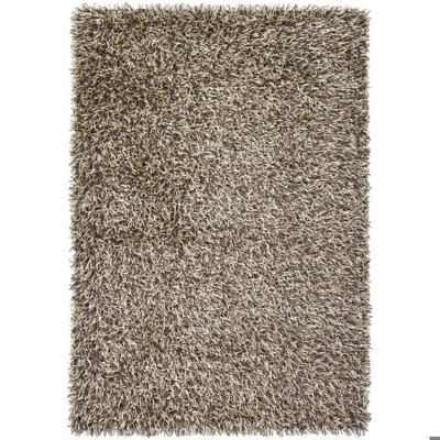 Tapis en polyester tissé à la main Heston