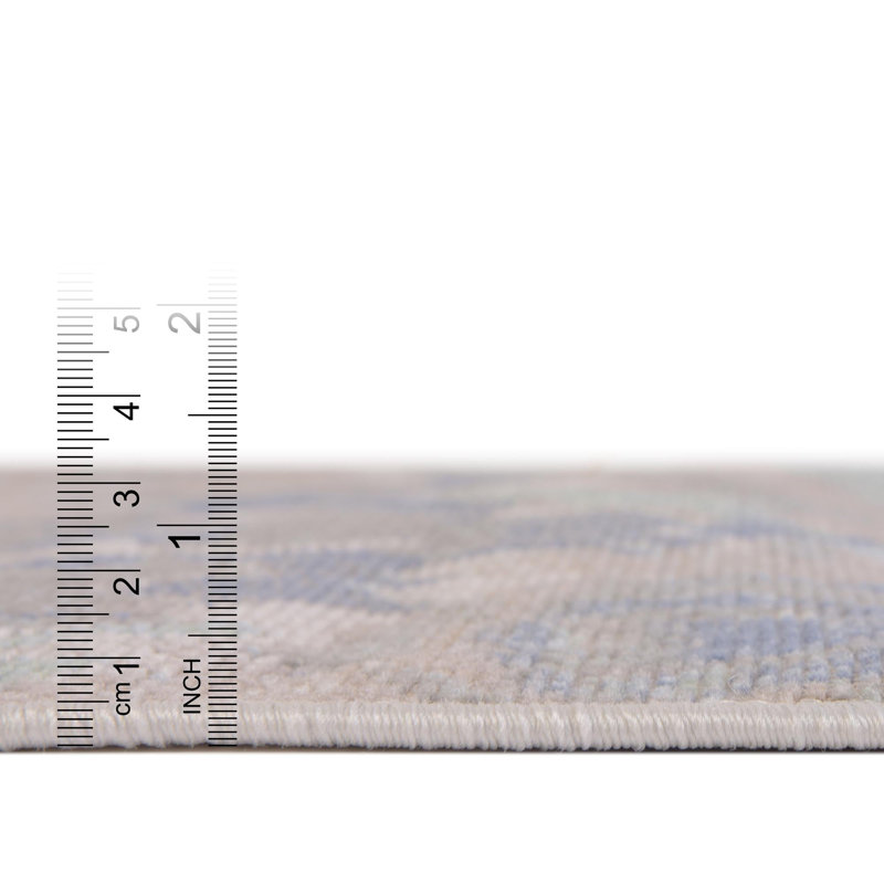Tammo Floral Indoor Rug, Round 3'3"