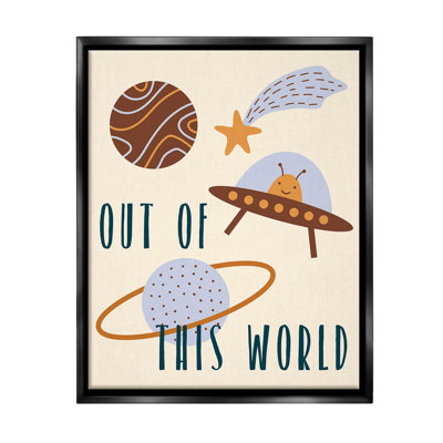 "Out Of This World Alien" par Lil 'Rue sur toile