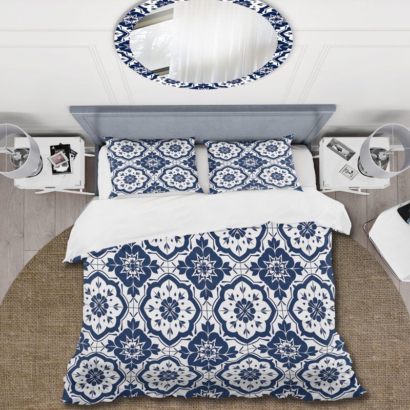 Ensemble de housse de couette Traditional, Housse de couette simple + 2 taies décoratives st
