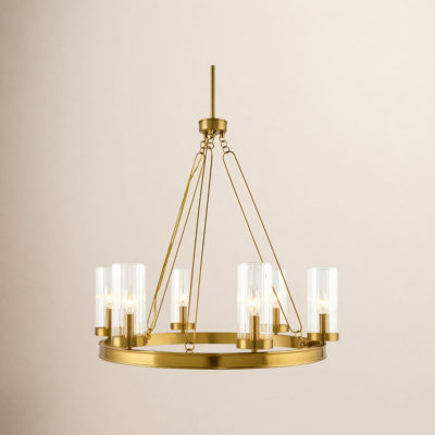 Iron 6-Light Chandelier
