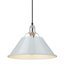 Luminaire suspendu conique à 1 lumière Weatherford-660949724-660949726-660949727