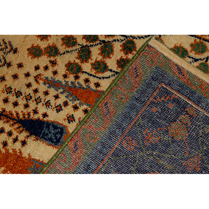 Wool Floral Area Rug