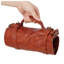 Ensemble de 20 outils de sculpture sur bois avec sac de rangement enroulable en cuir PU, couteaux à sculpter, ciseaux à bois et accessoires d'affûtage pour débutants et amateurs.