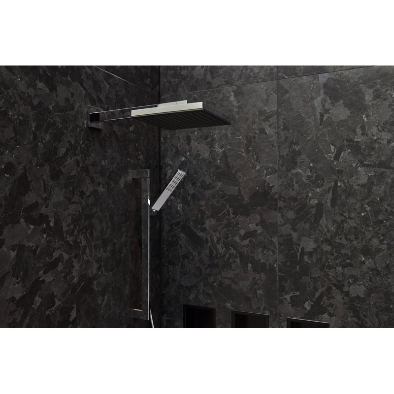 hansgrohe Pulsify E Showerhead 260 1-Jet, 2.5 GPM, Chrome, 2.5 GPM