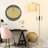 62" Arched Floor Lamp with Remote Control and Bulb Included-1986957865