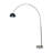 Dillander 75.6'' White Arched Floor Lamp-1652303848