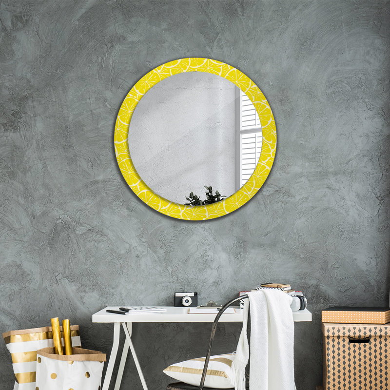 Huldar Glass Flat Wall Mirror