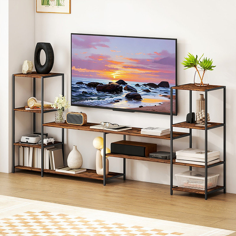 Unfinished with Fireplace Included, 212cm