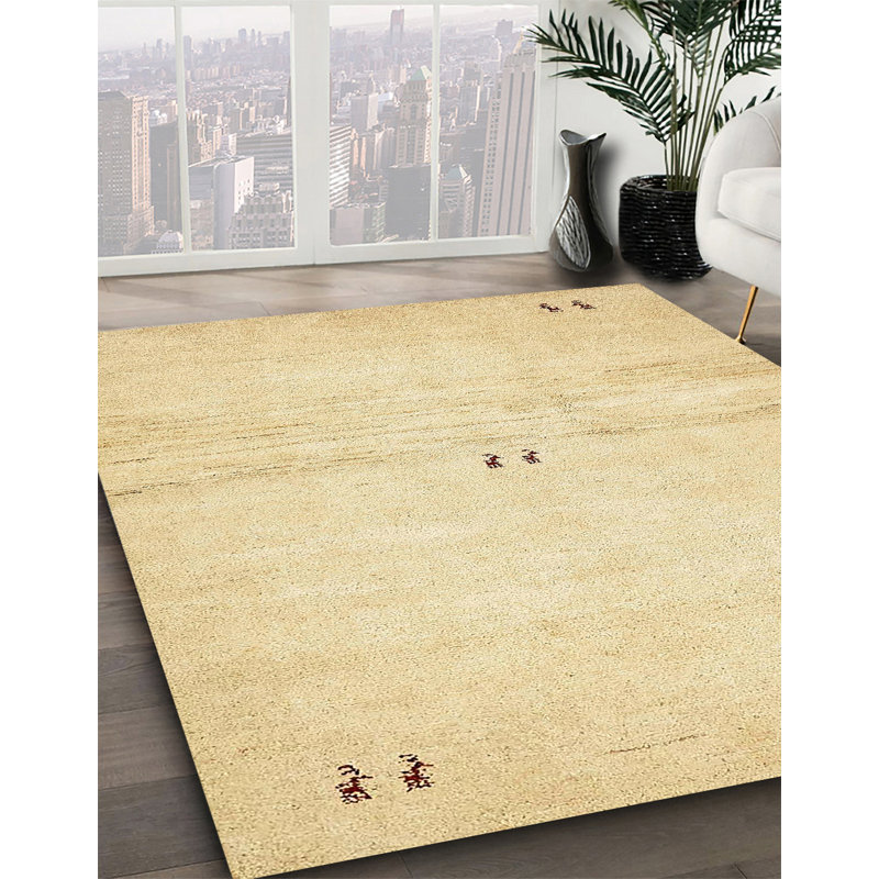 Tapis abstrait moderne 5591, Carré 7 pi