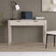 Bureau rectangulaire cannelé de 48 po de large blanc aulne Lonsdale-673973918