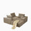 3 places avec repose-pieds et 2 coussins-1215566878
