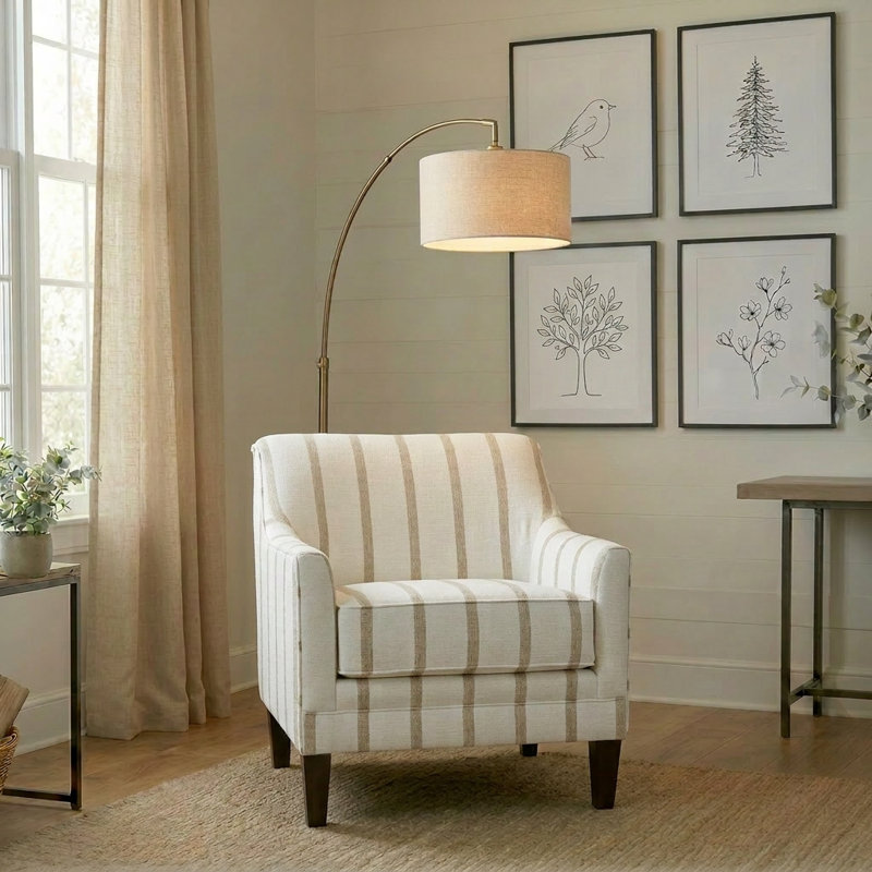 Katelyn Upholstered Chair, Doyle Tan