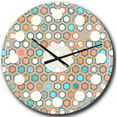 Horloge murale rétro Mid-Century