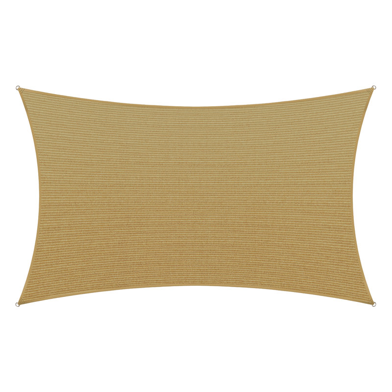 Voile d'ombrage royal 200 g / m² Royal Shade, Beige sable, Bordure de jardin 13 pi