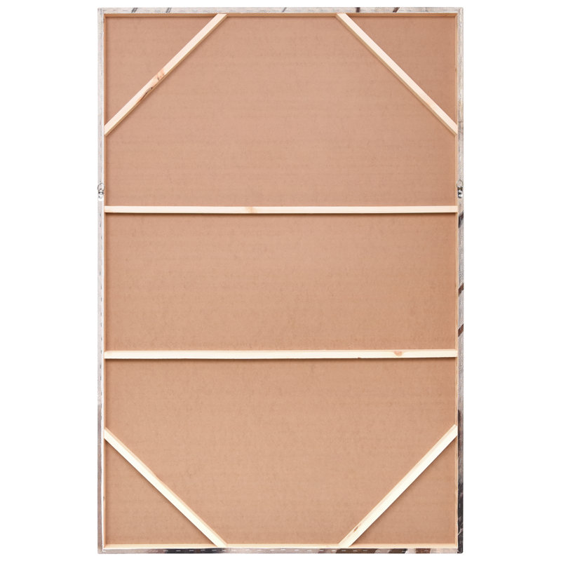 Blossoming Tranquility Gold Shagreen Floral Canvas Wall Art