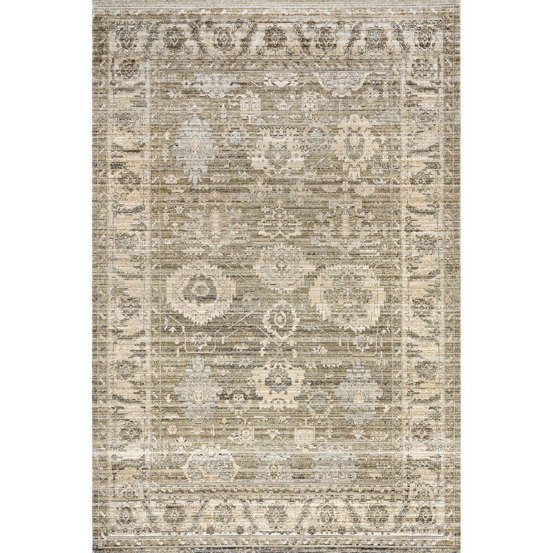 Bryony Medallion Indoor/Outdoor Area Rug, Runner 2' x 8'
