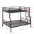 Full XL Over Queen-Sized Metal Bunk Bed-1688565253