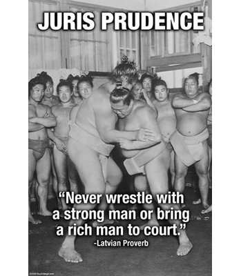 « juris prudence » par wilbur pierce, reproduction de photo
