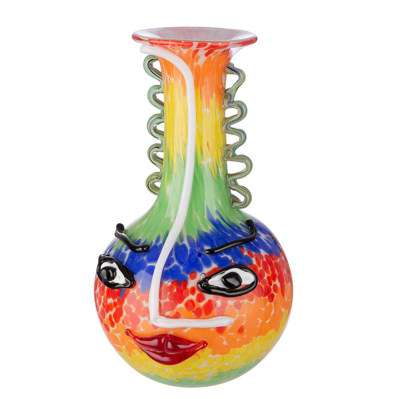 Hintz Handmade Glass Table Vase