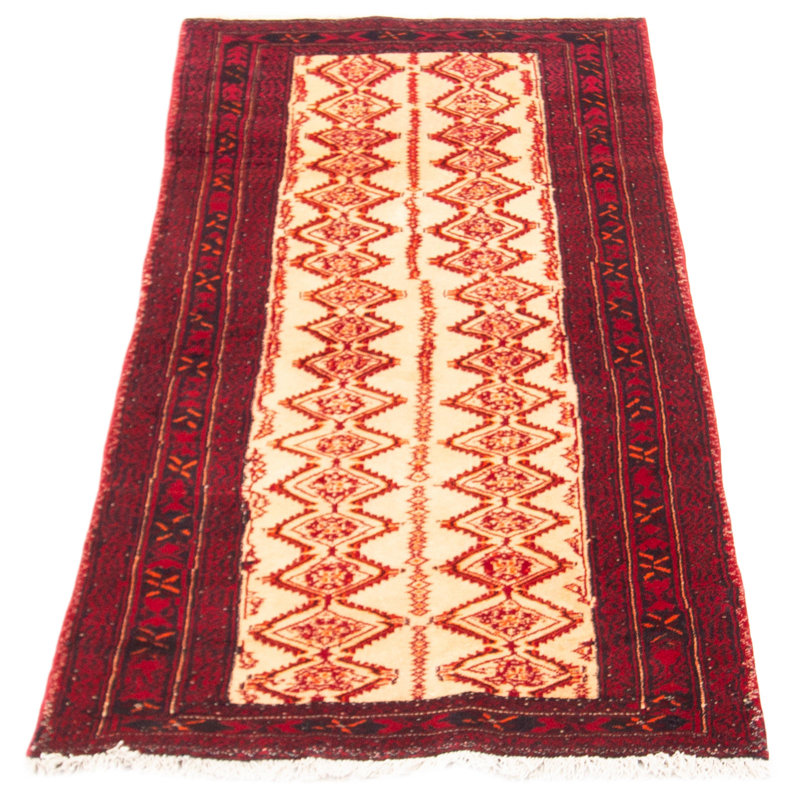 Macaluso One-of-a-Kind Rectangle 2'9" X 6'1" New Age Wool Area Rug in