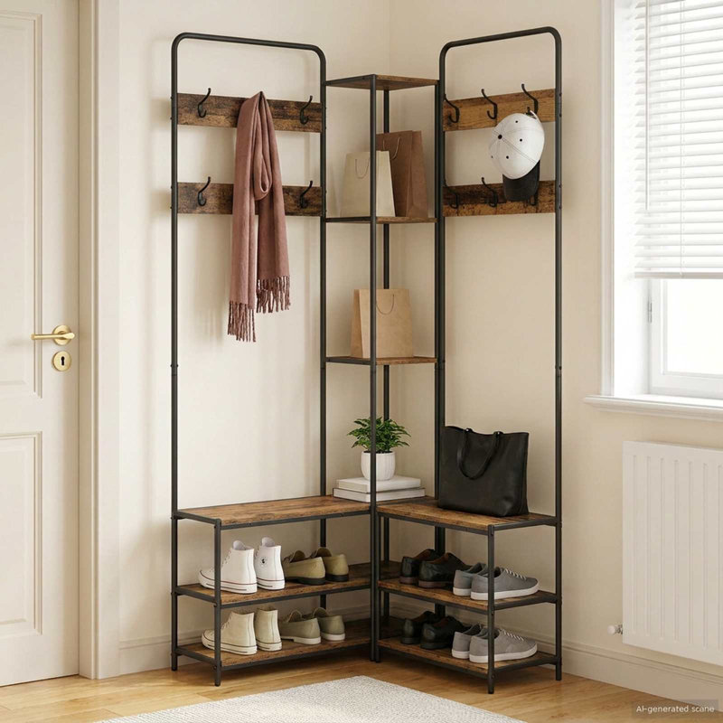 Hall Tree 143cm Wide