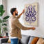Symmetrical Octopus Japandi - Wrapped Canvas-2098315717-2098315772