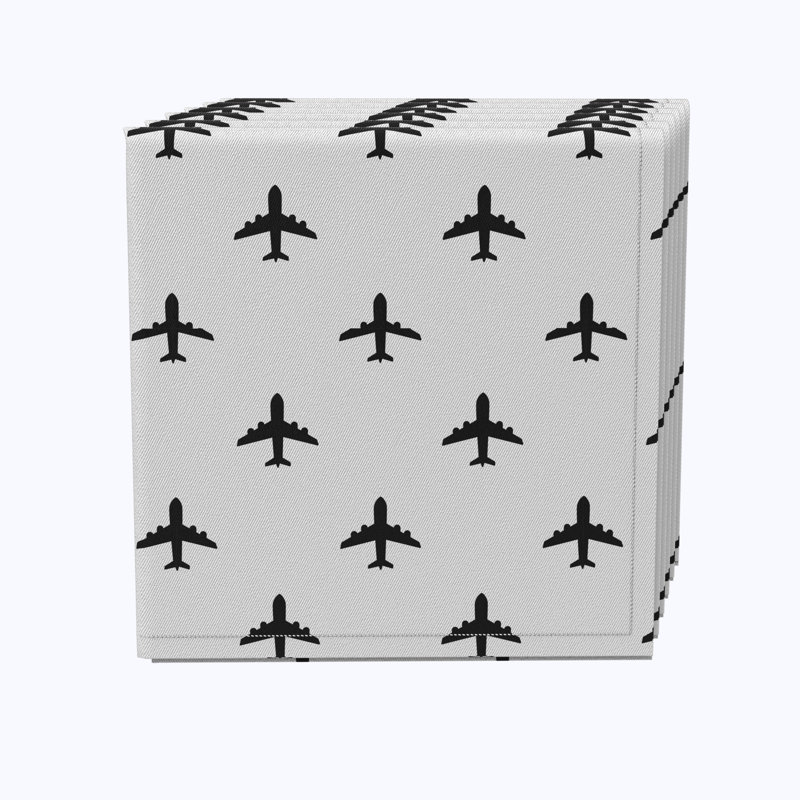 Cotton Twill No Pattern Square Napkin