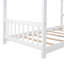 Lit plateforme House avec tête et pied de lit, toit-2083022661