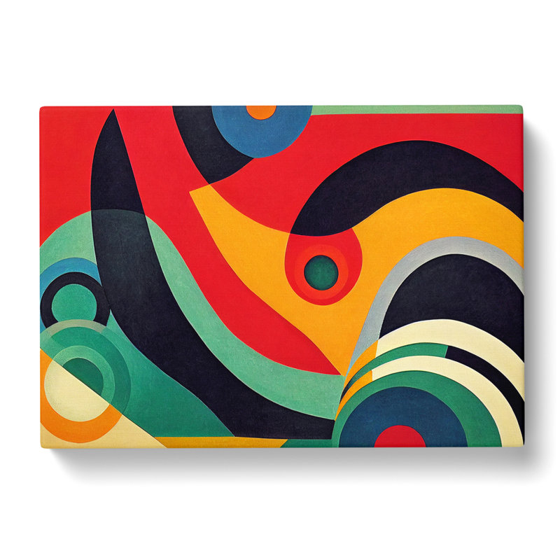 Elegant Abstract Art - Wrapped Canvas, 50cm H x 76cm W x 3cm D
