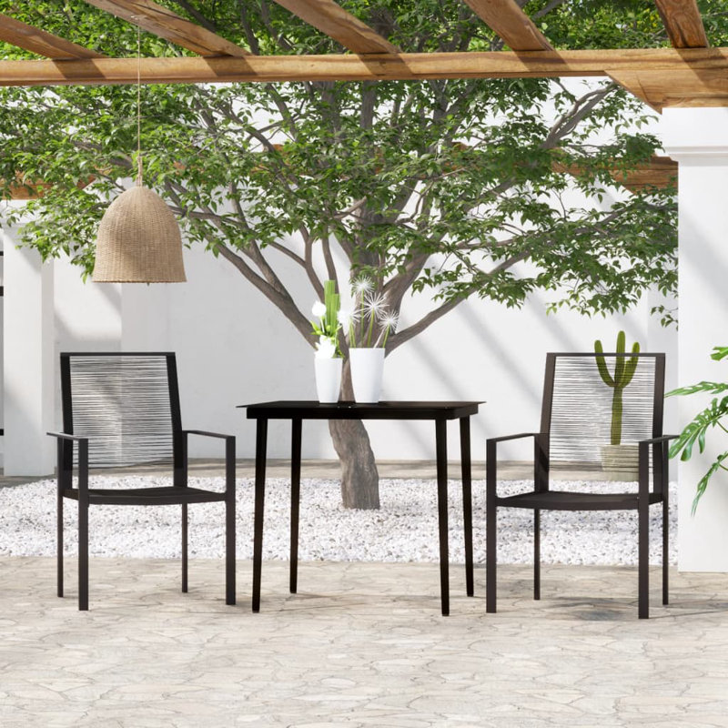 Kraatz 2 - Person Patio Dining Set with Square Table