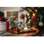 Villeroy & Boch Toy’s Delight Collection Tealight Holder with Christmas Themed Design, 4.25 x 3.75 in, Clear