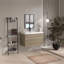 Meuble-lavabo mural simple 35,5 po avec plateau en résine-1826302167