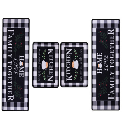 Ensemble de 4 tapis Daijanay