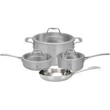 Zwilling Spirit 3-ply 7-piece Stainless Steel Cookware Set