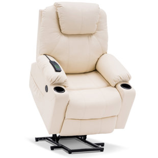 87.9cm Wide Lift Assist Standard Recliner with Massager