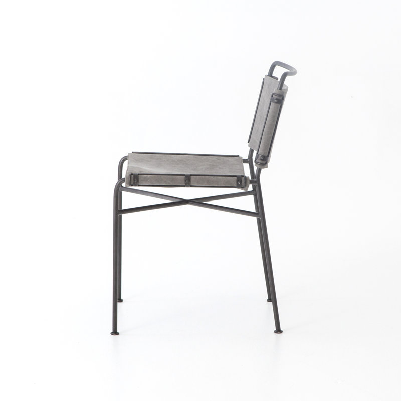 Loralee Upholstered Dining Chair, Gray