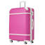 Ensembles de valises rigides avec sacs Valise légère à roulettes doubles avec verrou TSA, valise rétro simple 28 po-126941633