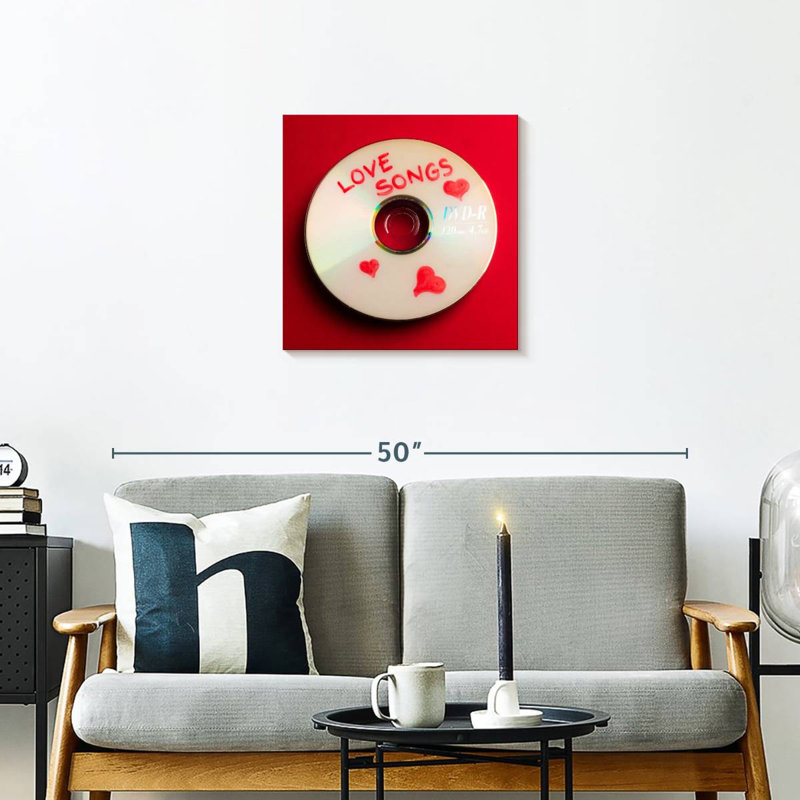 Love Love CD, H 20 po x l 20 po
