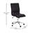 Mid-Back Armless Office Task Chair with Metal 5-Star Base-935288694