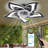 Modern Flush Mount Ceiling Fan With 25.2" Dimmable Led Light Kit, Rc, Reversible Blades, 6 Speeds - Swallow Tail