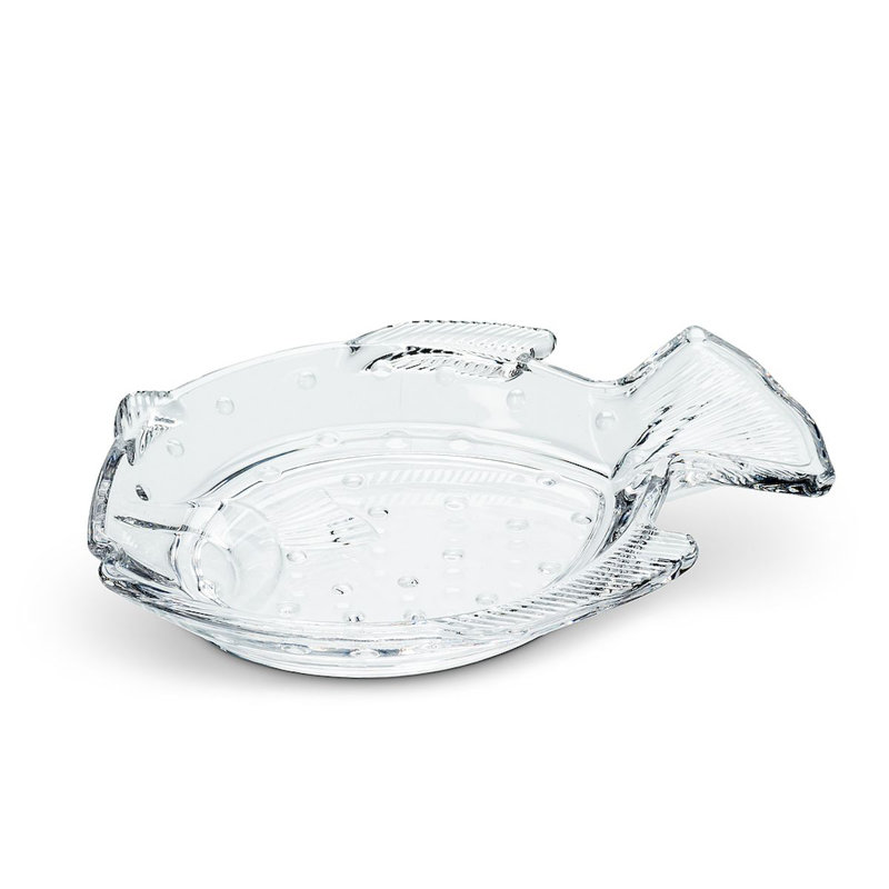 Highland Dunes Phelps Glass Tray