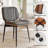  Contemporary Upholstered Faux Leather Dining Chairs with Stylish Bentwood-109423021-109423023