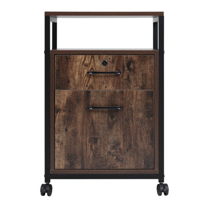 Metal Rectangle Accent Cabinet