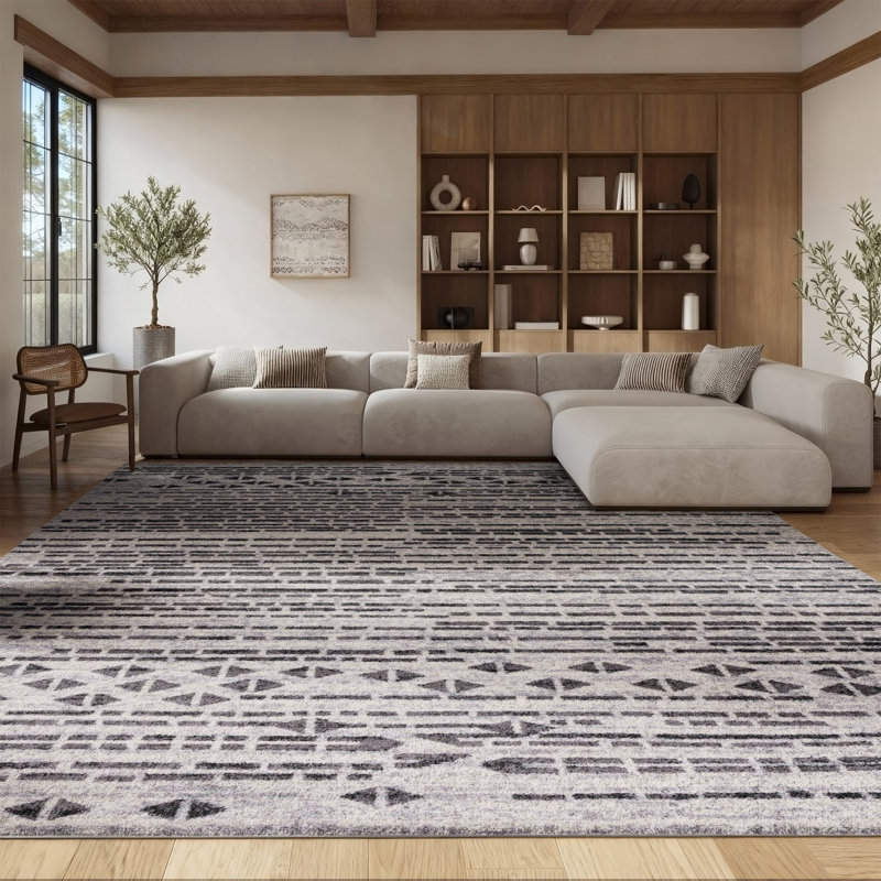 Tulum Performance Geometric Rug, Rectangle 8' x 10'