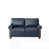 Cuir PU bleu marine
