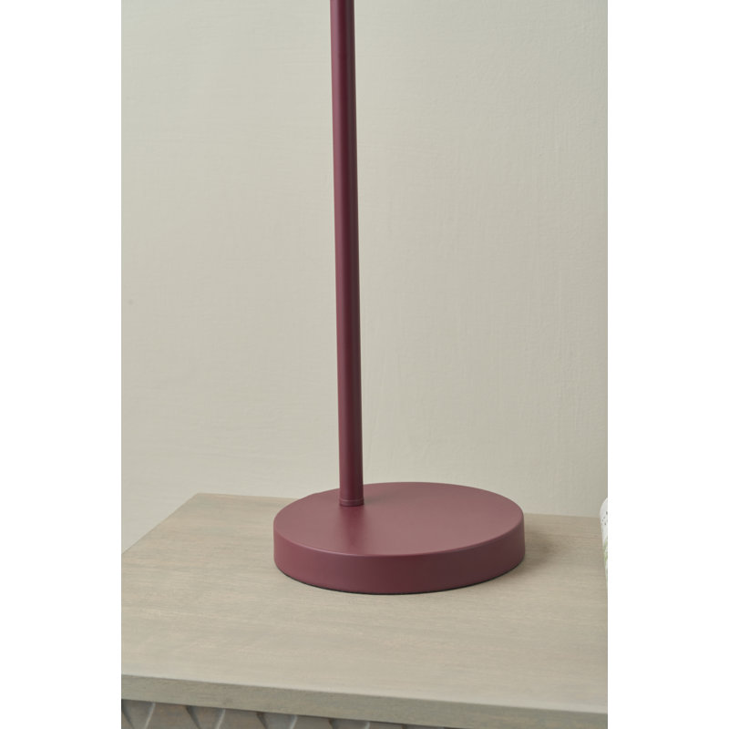 Steel Table Lamp, Grey, Grey