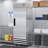 29 in. One-Door Reach-In Refrigerator - 15.5 Cu Ft. RIR-1D-SS-19C