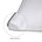Down/Feathers Standard Medium Support Bed Pillow
