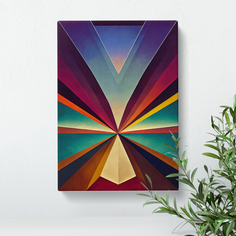 Awesome Abstract Art No.6 - Wrapped Canvas, 76cm H x 50cm W x 3cm D